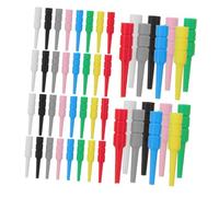TEHAUX 80 Piezas Marcadores de Puntuación para Cribbage de PVC Diseño Cónico para Juegos Tradicionales de Mesa y Noches de Juego sin Errores Manuales