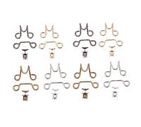 TEHAUX 8juegos Vaqueros Botones La Cintura Hebilla De Cintura Ajustable Para Jeans Extensor De Hebilla De Ajustable Botones Para Mujer Diario Jeans