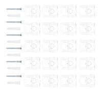 TEHAUX Abrazaderas para Fijación Segura para Espejos de Plástico Tornillos, Clips Ligeros que Aumentan la Fricción Juego Multiusos en Muebles y Vidrio