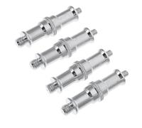 TEHAUX Adaptador de Tornillo Roscado 1/4 a 3/8 para Trípode y Soporte de Iluminación, para Fotógrafos Profesionales, Diseño Funcional, Uso en Estudio y Exteriores, Color Metálico, Pack