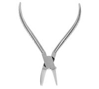 TEHAUX Alicates de Acero para Ajuste de Gafas Mandíbula Plana, Herramienta Multifuncional para Reparación de Marcos y Brazos, Mango Ergonómico Antideslizante, Adecuado para Ópticas