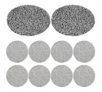 TEHAUX Almohadillas de Esponja Reutilizables para Campana Extractora Pequeña, Filtro de Aceite para Campana de Escritorio, 10 Piezas, Material Filtrante para Cocina y Camping