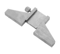 TEHAUX Base de Profundidad para Calibrador Electrónico Adaptador de Acero Inoxidable para Medición Precisa Metalurgia y Carpintería Compatible con Calibradores Vernier y Electrónicos