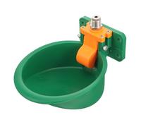 TEHAUX Bebedero Automático para Ganado Resistente al Cuenco de Agua para Vacas Ovejas Caballos y Otros Animales Dispensador Práctico y Duradero de Plástico Seguro para Uso Alimentario