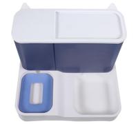 TEHAUX Bebedero para Mascotas Automático de 3.8l Dispensador de Agua y Alimento, Material Abs Fácil de Limpiar, Adecuado para Perros y Gatos Pequeños y Medianos