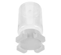 TEHAUX Bebedero para Reptiles y Grillos de 100ml Diseño 3D y Base Estable, Material PP Blanco, Prevención de Derrames para Pequeñas Tiendas de Mascotas