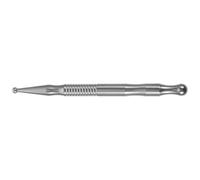 TEHAUX Bolígrafo de Inoxidable Pequeño, Herramienta Manual Metálica para Puntos de Facial, Masaje Terapéutico, Uso en Bienestar y Relajación, para Cuidado Personal