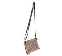 TEHAUX Bolso Bandolera Bohemio con Cuentas de Colores Diseño Elefante Tamaño Mediano Bolso Hombro para Mujer Adecuado para Bodas y Fiestas Accesorio Casual y Elegante