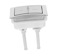 TEHAUX Botón de Pulsador para Inodoro Doble Descarga Reemplazo Cisterna Instalación Fácil Duradero Accesorio para Baño Color Aleatorio