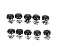 TEHAUX Botones a Presión Invisibles para Cuello Negro, 10 Piezas de Pp Pequeños y Compactos Que Previenen Miradas, Hebillas de Seguridad para Ropa Femenina Elegante y Práctica