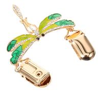 TEHAUX Broche para Suéter Estilo Libélula de Aleación Clip Decorativo Unisex para Cárdigan y Chal Sujetador de Ropa Vintage para Mujer Accesorio Ligero y Compacto