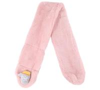TEHAUX Bufanda de Felpa para Calentador de Cuello Cruzado Color Piel Rosa Bufanda Navideña Adorable y Cálida para Invierno Suave y Gruesa para Ropa Térmica de Otoño