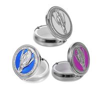 TEHAUX Caja de Almacenamiento para Cuentas de Comunión, Joyero Religioso Compacto 3 Piezas, Diseño Elegante para Recuerdos y Accesorios Espirituales