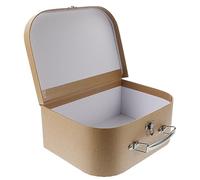 TEHAUX Caja De Maletas De Cartón Para Guardar Joyas Asas Decorativas Para Envolver De Boda.
