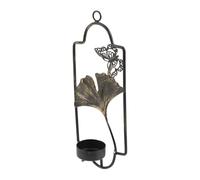 TEHAUX Candelabro de Pared de Hierro Forjado Soporte para Velas Decorativo para Acogedor y Romántico Hogar