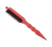 TEHAUX Cepillo Cardador para Cabello Fino Bolsa de Aire Naranja, Peine de Nailon para Seccionar y Masajear Raíces, Herramienta Profesional para Ondas Grandes y Peinado en Salón de