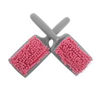 TEHAUX Cepillo de Esponja Absorbente para Secado Rápido, Paleta Desenredante para Cuero Cabelludo Sensible, 2 Unidades Color Rosa, Adecuado para Uso Doméstico y Viajes
