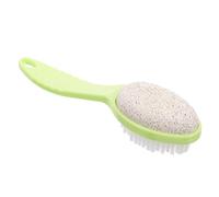 TEHAUX Cepillo para Fregar los Pies Piedra Pómez Natural, Diseño Ergonómico para Eliminar Callos y Exfoliar la Piel Muerta de Manos y Pies