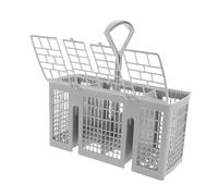 TEHAUX Cesto Organizador de Cubiertos para Lavavajillas para y Diseño Especial para Utensilios Material Duradero Instalación y Limpieza Accesorio Práctico para Cubertería