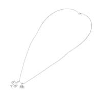 TEHAUX Collar de Cadena Cuello Colgante de Balanza de Justicia Diseño de Libro Acero Inoxidable Color Plateado Accesorio Unisex para Graduación y Celebraciones