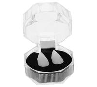 TEHAUX Colmillos de Vampiro de Plástico Blanco para Cosplay y Accesorios de Fiesta, Resistentes Deformación Diseño Realista para Disfraces de Halloween