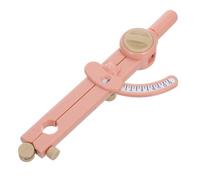 TEHAUX Compás de Dibujo Multifunción Brújula Pequeña Plástico Rosa para Enseñanza de Matemáticas Dibujo Escolar E Ingeniería para Estudiantes
