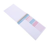 TEHAUX Cuaderno de Notas con Encuadernación en Espiral Azul, Tapa Resistente y Estructura Recargable, Adecuado para Uso en Oficina y Actas de Reuniones