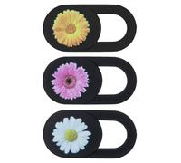 TEHAUX Cubierta Deslizante para Lente de Cámara Web 3 Unidades Protector de Privacidad Ultrafino ABS para Portátil Tablet y Teléfono Funda Ligera y Práctica para Bloqueo de Cámara