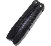 TEHAUX de Pies Práctica de Vidrio Nano Negra Recortador de Piel Muerta Doble Cara Removedor de Callos Lavable para Pedicura y Cuidado de Pies