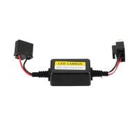 TEHAUX Decodificador Antiparpadeo Resistente Ip65 para Luces LED de Coche Material Plástico Negro , Elimina Interferencias y Errores Compatible Vehículos 9v-36v