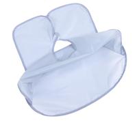 TEHAUX Delantal para Barba Resistente de Poliéster Gris Capa Multifuncional para Afeitar y Recortar Bigote Babero Práctico para Uso Doméstico y Peluquerías 1 Unidad