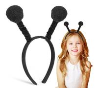 TEHAUX Diadema Antena de Abeja Negra, Cómoda y Fácil de Usar, Adecuado para Fiestas Casuales y Disfraces de Cosplay