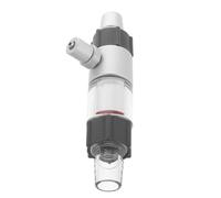 TEHAUX Difusor Acuario Precisión Reactor Externo Inline Contador de Burbujas y Salida Agua para Plantas Compatible con Varios Sistemas y Filtros Canister