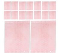 TEHAUX Discos Desmaquillantes Faciales Portátiles de 30 Unidades Textura Perlada Rosa Toallitas Exfoliantes y Desmaquillantes para Rostro y Ojos Ideales para Viaje y Uso Diario