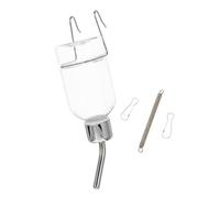 TEHAUX Dispensador de Agua Automático para Perros Botella Colgante sin Goteo Bebedero para Mascotas Material Seguro Fácil de Limpiar para Viajes y Jaulas