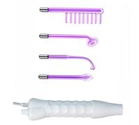TEHAUX Dispositivo de Belleza de Alta Vibración Cabezales de Masaje Reafirmante para Cuidado Facial y Corporal