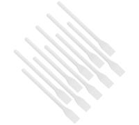 TEHAUX Espátulas Pequeñas de Plástico para Mezclar Pintura y Aplicar Pegamento, 10 Piezas, Diseño Ligero para Uso Cosmético y Manualidades Reutilizable