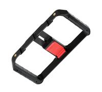 TEHAUX Estabilizador de Vídeo para Smartphone con Soporte y Agarre Ergonómico Compatible con Luz LED y Micrófono Trípode Móvil Portátil para Grabación Profesional y Filmación Estable