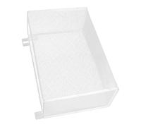 TEHAUX Estantería de Escritorio Sobremesa Metálica de Color Blanco con Múltiples Niveles y Ganchos para Almacenamiento Organizado en Oficina y Espacio de Trabajo