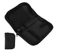 TEHAUX Estuche Organizador para Glucómetros para Glucosa, Resistente a Abrasiones y Fabricado en Tejido y PVC, Adecuado para Uso en Casa Aire Libre