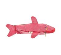 TEHAUX Estuche para Lápices Forma de Pez Falso Estuche de Tortilla y Pescado para Bolígrafos Organizador de Papelería Divertido para Escuela