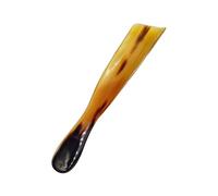 TEHAUX Extractor de Zapatos de Cuerno de Yak Natural Dispositivo Elevador de Zapatos Práctico y Duradero Mango Grueso Resistente Color y Patrón Aleatorio Uso Cómodo Color Aleatorio