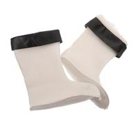 TEHAUX Forros Térmicos para Botas de Lluvia L 38Cm Calcetines Altos de Felpa Gruesa y Cálida para Invierno Forro Aislante Extraíble para Botas de Nieve y Senderismo 2 Piezas