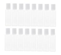 TEHAUX Frascos Pequeños Vacíos para Cuidado de Lentes de Contacto Mini Botellas Portátiles de 30 Piezas Tapa Hermética Prácticas para Viajes y Soluciones Oftálmicas