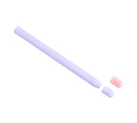 TEHAUX Funda de Silicona Antideslizante para Pencil Estuche Protector con Capuchones Diseño Compatible con Estilo de Escritura y Prevención de Caídas