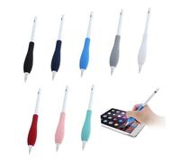 TEHAUX Funda Protectora de Silicona para Pencil Cubierta Antideslizante Compatible con Lápiz Capacitivo Tablet Funda Ligera Azul Oscuro para y Air Protección contra Arañazos y Golpes