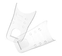 TEHAUX Fundas Transparentes para Zapatos de Peluquería Impermeables, Reutilizables, Protección Antideslizante y Fijación para Cordones, Talla 41-45, Cubre Calzado para Cortes de Pelo