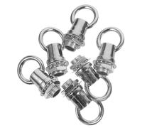 TEHAUX Gancho Lámpara Techo de Aleación de Zinc y Hierro Diseño Cerrado y Rosca M10 para Colgar Luminarias, Seguro y Resistente para Accesorios de Iluminación DIY
