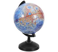 TEHAUX Globo Lunar Educativo de Superficie con Material Plástico Resistente al Desgaste, Portátil para Aula y Decoración Astronómica en Enseñanza de Geografía