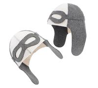 TEHAUX Gorro de Sauna de Fieltro de Lana Grueso 2 Piezas, Sombrero Unisex para Spa y Baño de Vapor, Protección para Cabello en Sauna, Accesorio Tradicional Ruso para Relajación